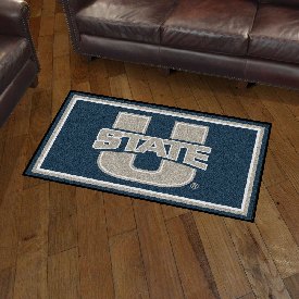 Utah State Aggies 3ft. x 5ft. Plush Area Rug, 26942