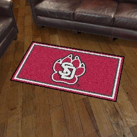 South Dakota Coyotes 3ft. x 5ft. Plush Area Rug, 27003