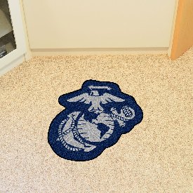 U.S. Marines Mascot Rug, 27365