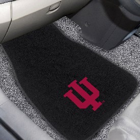 Indiana Hooisers Embroidered Car Mat Set - 2 Pieces, 27609