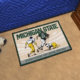 Michigan State University Starter Mat - Ticket 19"x30", 28098