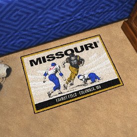 Missouri Tigers Starter Mat Accent Rug - 19in. x 30in. Ticket Stub Starter Mat, 28111