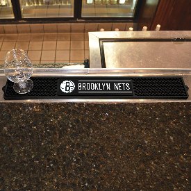 Brooklyn Nets Bar Drink Mat - 3.25in. x 24in., 28145