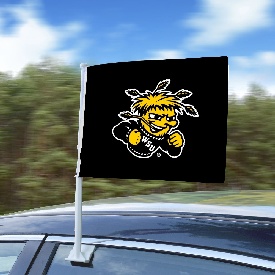 Wichita State Shockers Car Flag Large 1pc 11" x 14", 28540