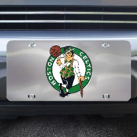 Boston Celtics 3D Stainless Steel License Plate