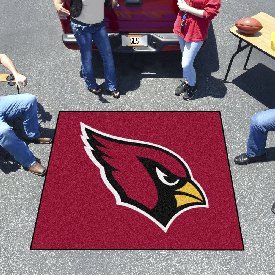 Arizona Cardinals Tailgater Rug - 5ft. x 6ft. - Cardinal Head Primary Logo, 28709