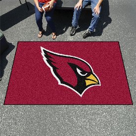Arizona Cardinals Ulti-Mat Rug - 5ft. x 8ft. - Cardinal Head Primary Logo, 28710