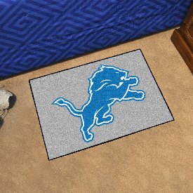 Detroit Lions Starter Mat Accent Rug - 19in. x 30in. - Lion Primary Logo, 28743