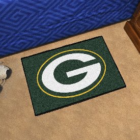NFL - Green Bay Packers Starter Mat 19"x30" - Packers Primary Logo, 28747