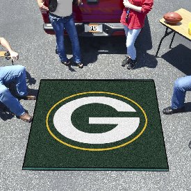 Green Bay Packers Tailgater Rug - 5ft. x 6ft. - Oval G Primary Logo, 28749