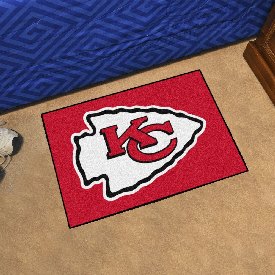 Kansas City Chiefs Starter Mat Accent Rug - 19in. x 30in. - KC Arrow Primary Logo, 28763