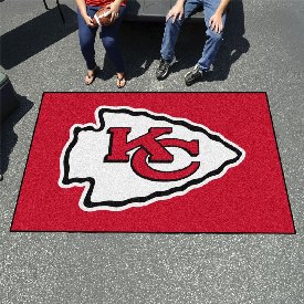 Kansas City Chiefs Ulti-Mat Rug - 5ft. x 8ft. - KC Arrow Primary Logo, 28766