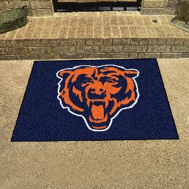 NFL - Chicago Bears All-Star Mat 33.75"x42.5" - Bear Head Alternate Logo, 28832