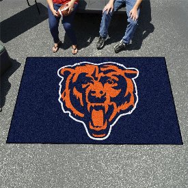 Chicago Bears Ulti-Mat Rug - 5ft. x 8ft. - Bear Head Primary Logo, 28834