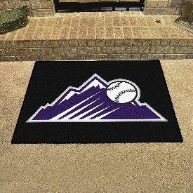 Colorado Rockies All-Star Rug - 34 in. x 42.5 in. - Mountain Alternate Logo, 29021