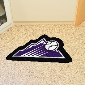 Colorado Rockies Mascot Rug Mountains Alternate Logo, 29036