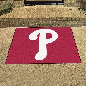 Philadelphia Phillies All-Star Rug - 34 in. x 42.5 in. - P Cap Logo, 29041