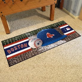 Boston Red Sox Baseball Runner Rug - 30in. x 72in.