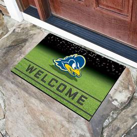 Delaware Blue Hens  Rubber Door Mat - 18in. x 30in., 30216
