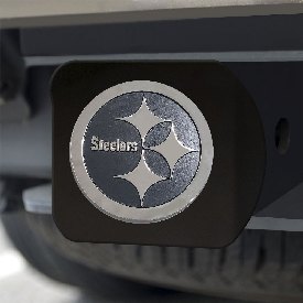 Pittsburgh Steelers Hitch Cover 3.4"x4", AGS-30347 Pittsburgh Steelers Hitch Cover 3.4"x4", AGS-30347