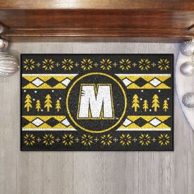 Wisconsin-Milwaukee Panthers Holiday Sweater Starter Mat Accent Rug - 19in. x 30in., 30599