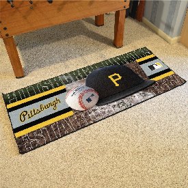 Pittsburgh Pirates Baseball Runner Rug - 30in. x 72in., 30738