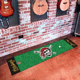 Pittsburgh Pirates Putting Green Mat - 1.5ft. x 6ft., 30747