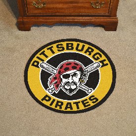Pittsburgh Pirates Roundel Rug - 27in. Diameter, 30748