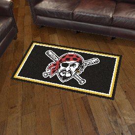 Pittsburgh Pirates 3ft. x 5ft. Plush Area Rug, 30751