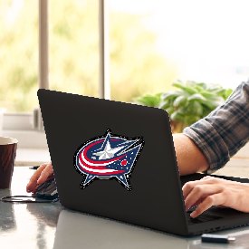 Columbus Blue Jackets Matte Decal Sticker, 30789