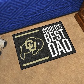 Colorado Starter Mat - World's Best Dad - 19"x30", 31227