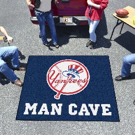 New York Yankees Man Cave Tailgater Rug - 5ft. x 6ft., 31421