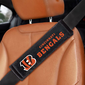 Cincinnati Bengals Embroidered Seatbelt Pad - 2 Pieces, 32039