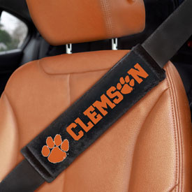 Clemson Tigers Embroidered Seatbelt Pad - 2 Pieces, 32072
