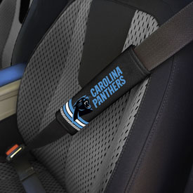Carolina Panthers Team Color Rally Seatbelt Pad - 2 Pieces, 32088