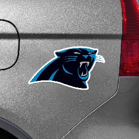Carolina Panthers Large Team Logo Magnet 10" (12.4268"x10.4894")