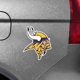 Minnesota Vikings Large Team Logo Magnet 10" (8.7329"x8.3078"), 32373