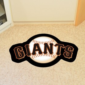 San Francisco Giants Mascot Rug - Giants and Baseball Primary Logo, 32426