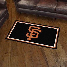 San Francisco Giants 3ft. x 5ft. Plush Area Rug - SF Hat Logo, 32434