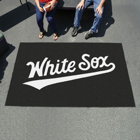 Chicago White Sox Ulti-Mat Rug - 5ft. x 8ft. - "White Sox" Secondary Club Lettering, 32475