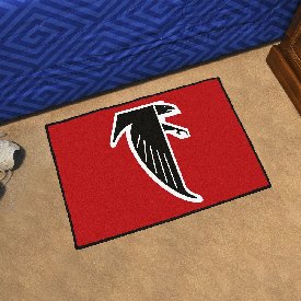 Atlanta Falcons Starter Mat Accent Rug - 19in. x 30in., NFL Vintage, 32489
