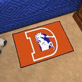 Denver Broncos Vintage Starter Mat, AGS-32496 Denver Broncos Vintage Starter Mat, AGS-32496