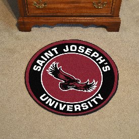 St. Joseph's Red Storm Roundel Rug - 27in. Diameter, 32543