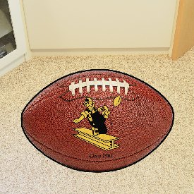 Pittsburgh Steelers Football Rug - 20.5in. x 32.5in., NFL Vintage, 32658