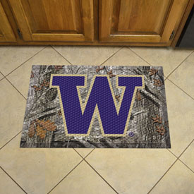 Washington Rubber Scraper Door Mat Camo, 32873
