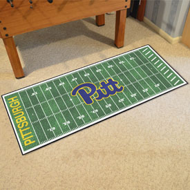 Pitt Panthers Field Runner Mat - 30in. x 72in. - Script Pitt Primary Logo & Wordmark, 32925