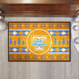 Tennessee Volunteers Holiday Sweater Starter Mat Accent Rug - 19in. x 30in., Lady Volunteers, 32944