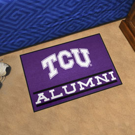 TCU Horned Frogs Starter Mat Accent Rug - 19in. x 30in. Alumni Starter Mat, 32963