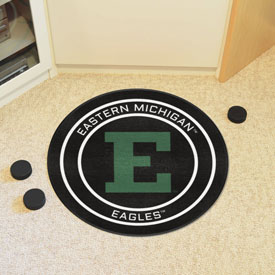 Eastern Michigan Hockey Puck Rug - 27in. Diameter, 33169