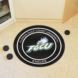 Florida Gulf Coast Hockey Puck Rug - 27in. Diameter, 33172